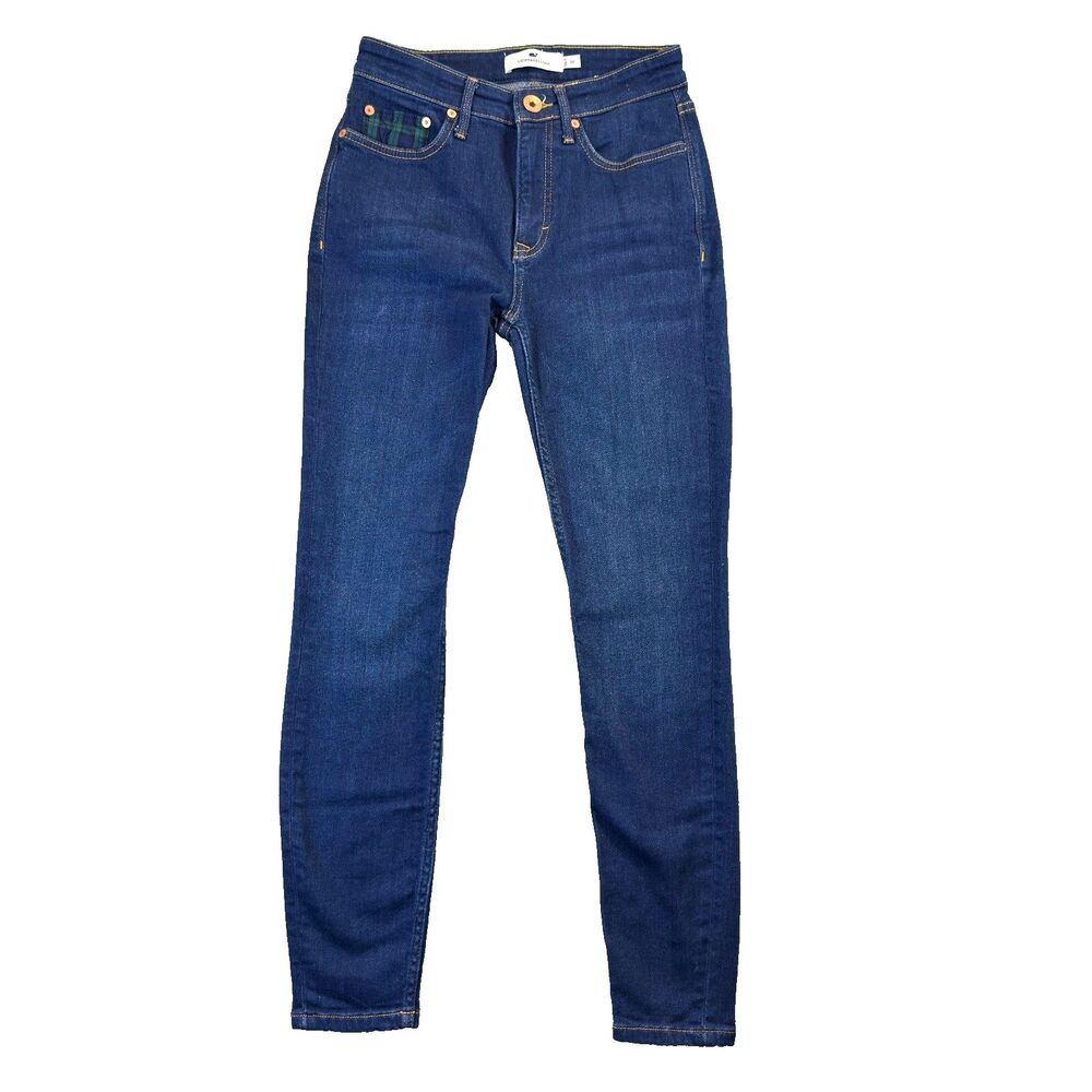 Vineyard Vines Jeans Womens 26 Blue Denim High Rise Skinny Casual Medium Wash